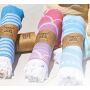 Clean Ocean Towel geweven logo 100x170 cm 280 gr RPET+recycle